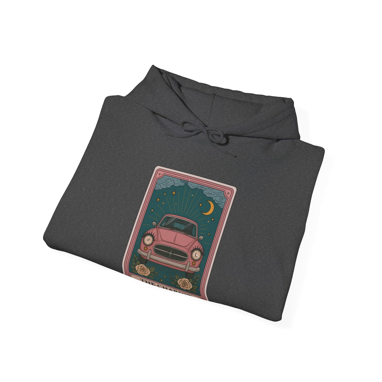 Mock Tarot Card "The Chariot" Fiat 500 Unisex T-Shirt