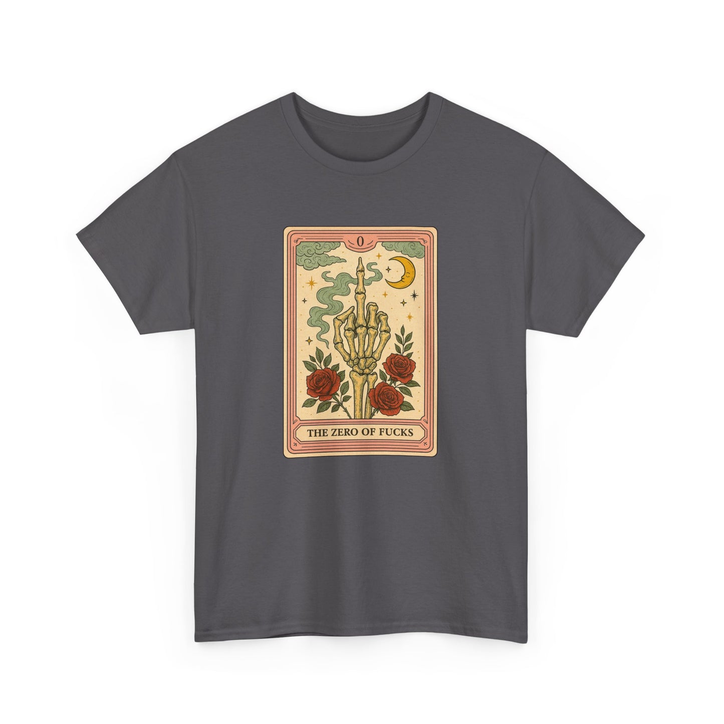 Mock Tarot Card "The Zero of Fucks" Unisex T-Shirt