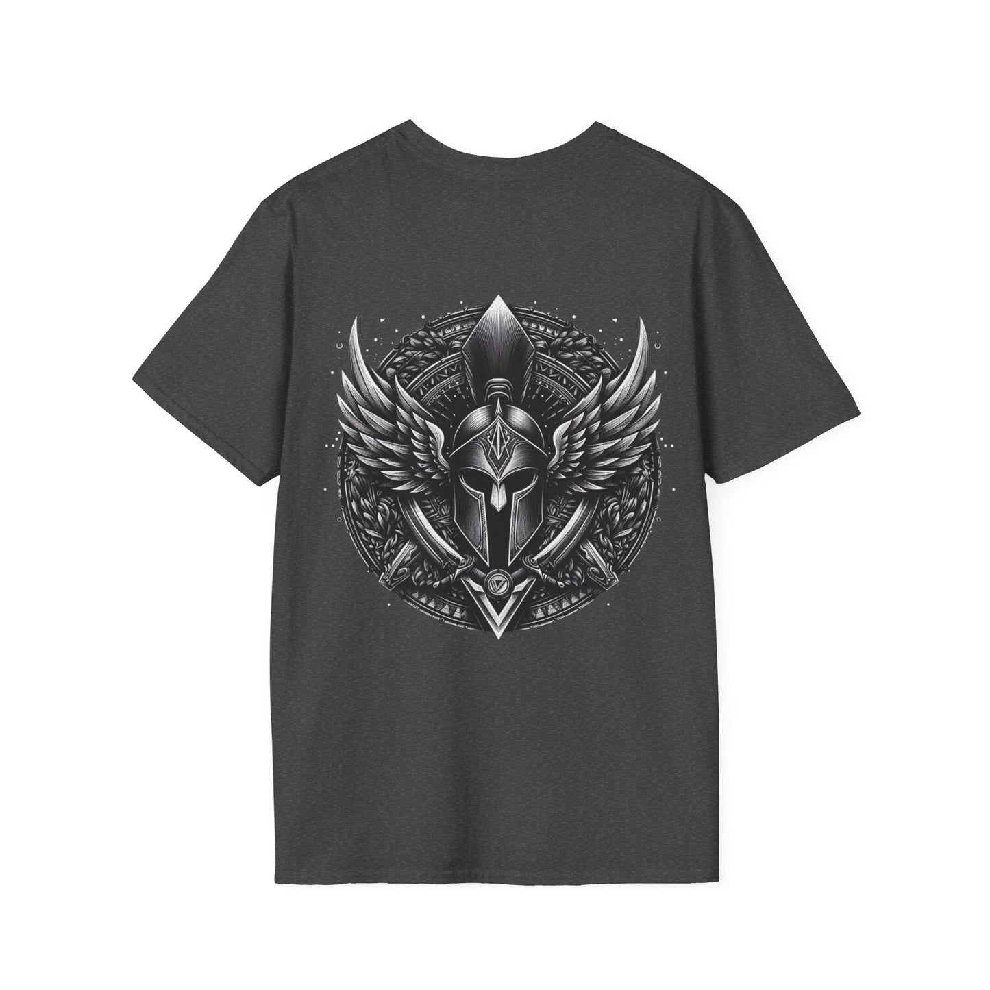 Greek Spartan Symbol Graphic T-Shirt