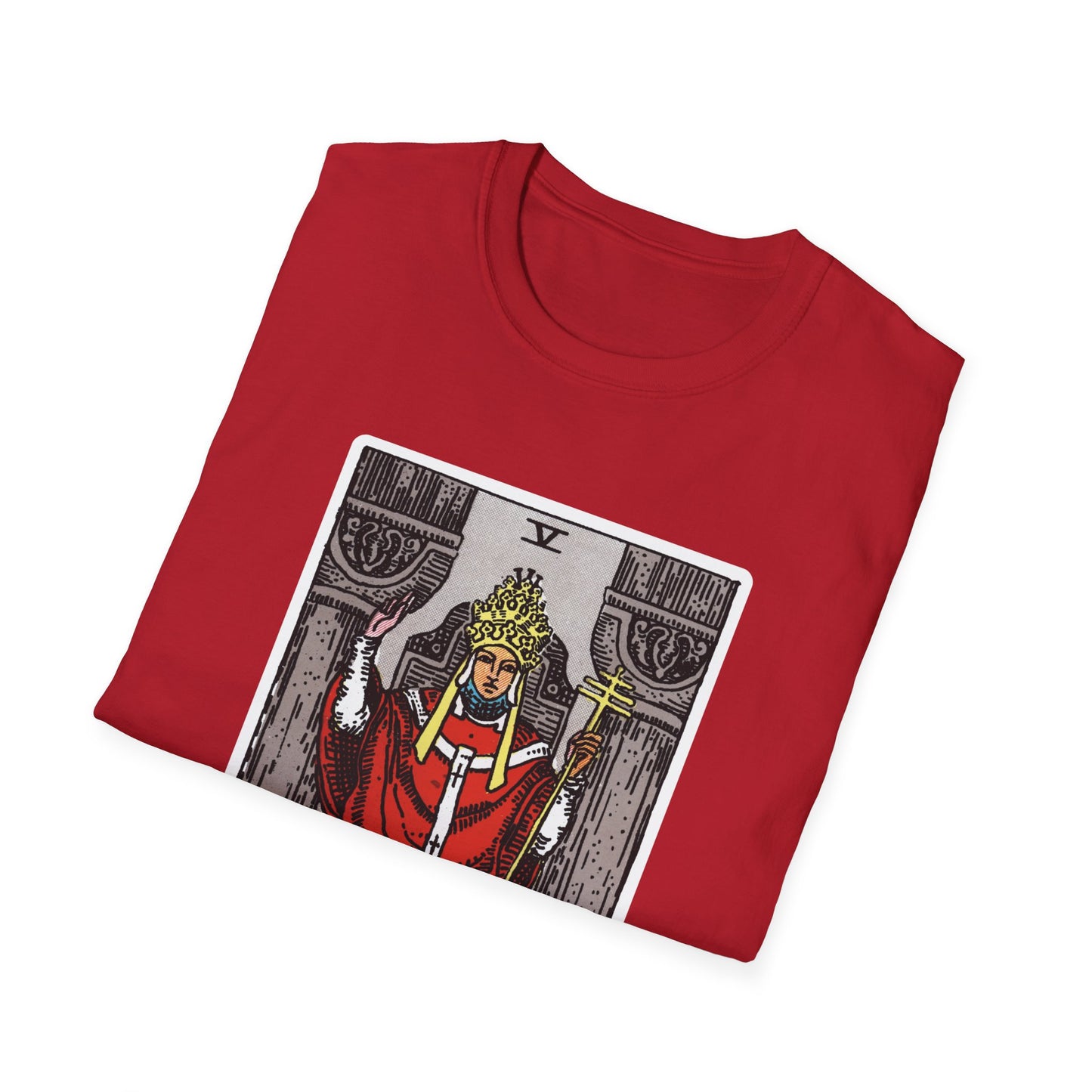 Hierophant Tarotkarten-T-Shirt