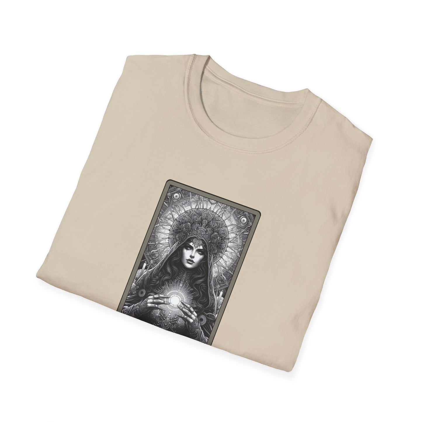 "The High Priestess" Tarot Card Graphic T-Shirt