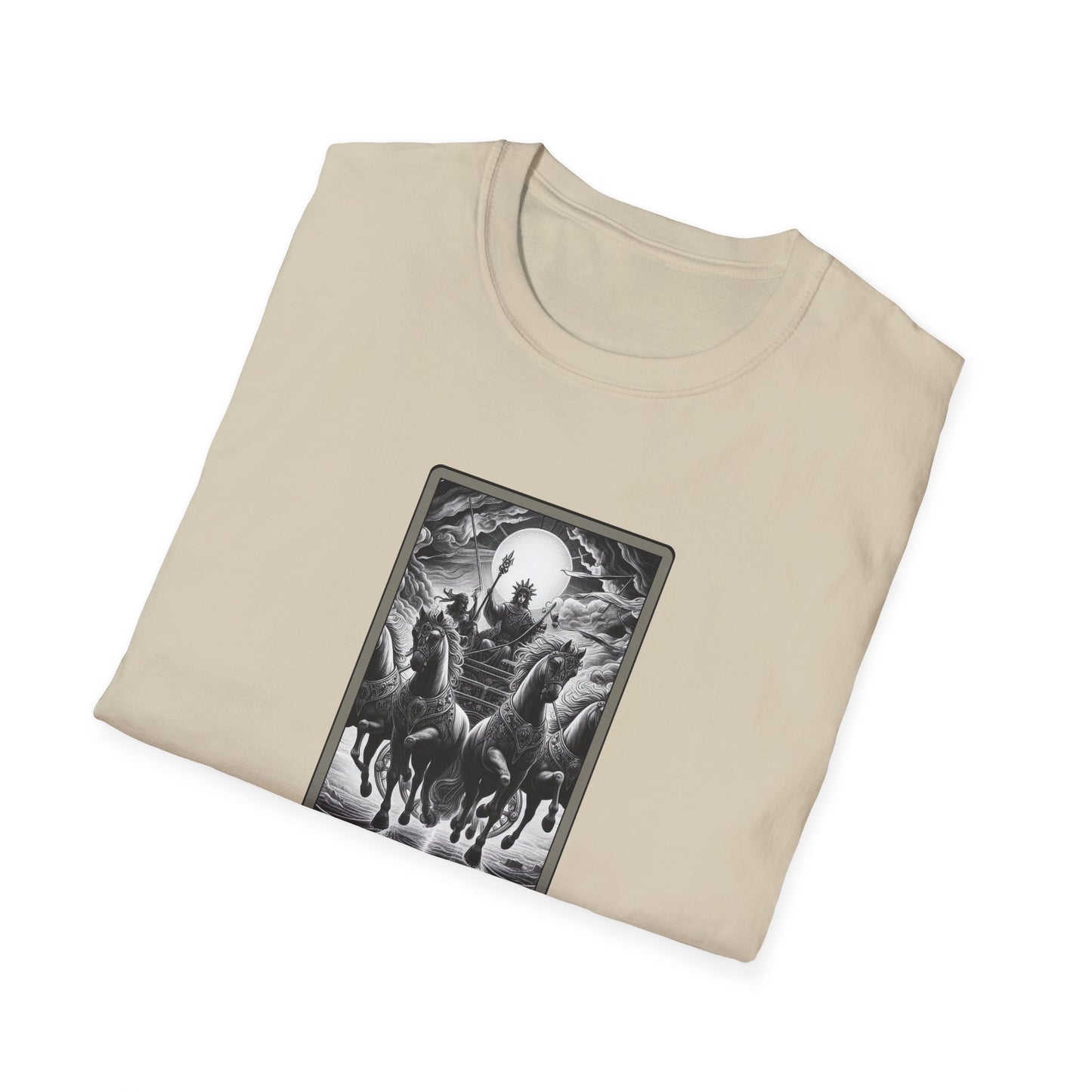 "The Chariot" Tarot Card Graphic T-Shirt