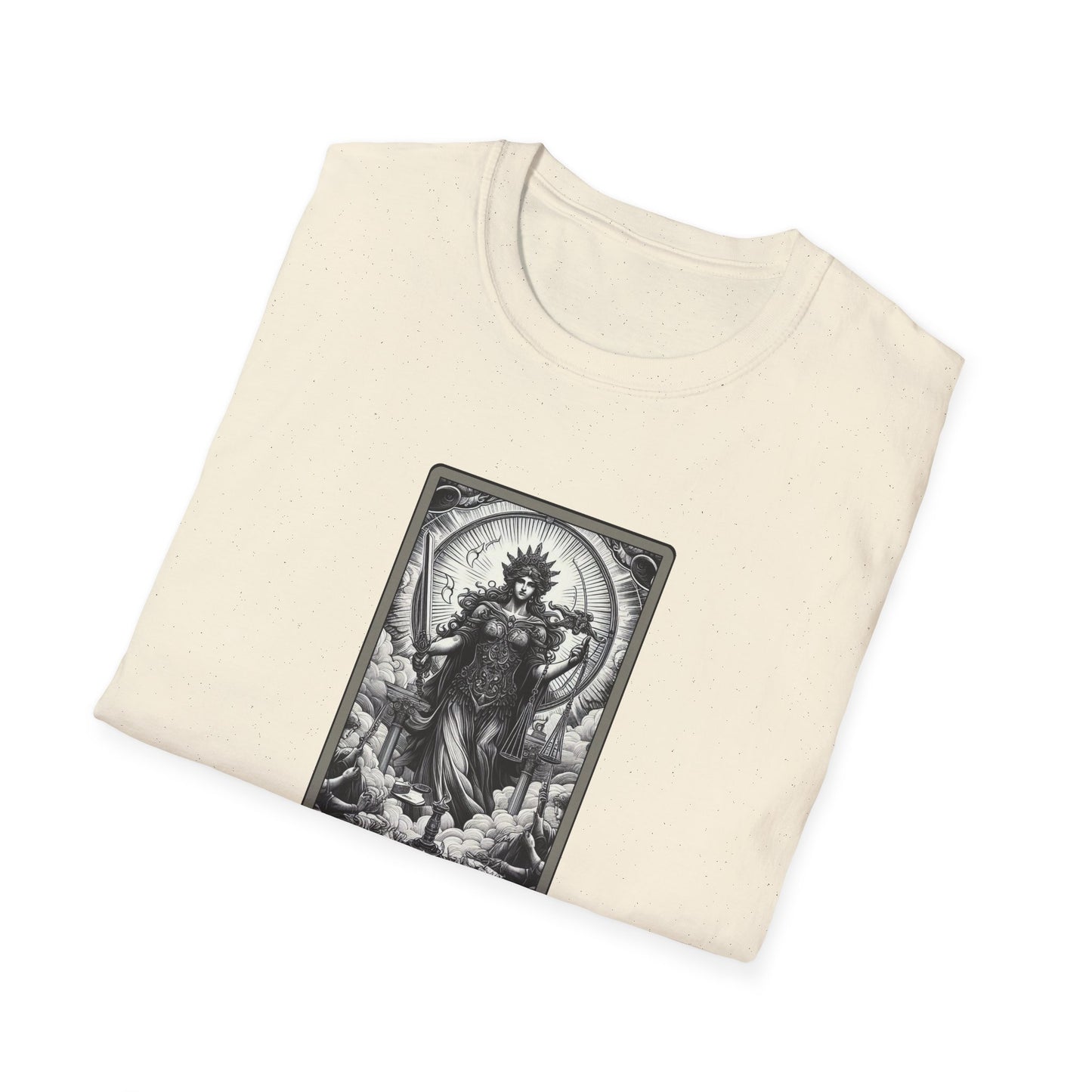 "Justice" Tarot Card Graphic T-Shirt