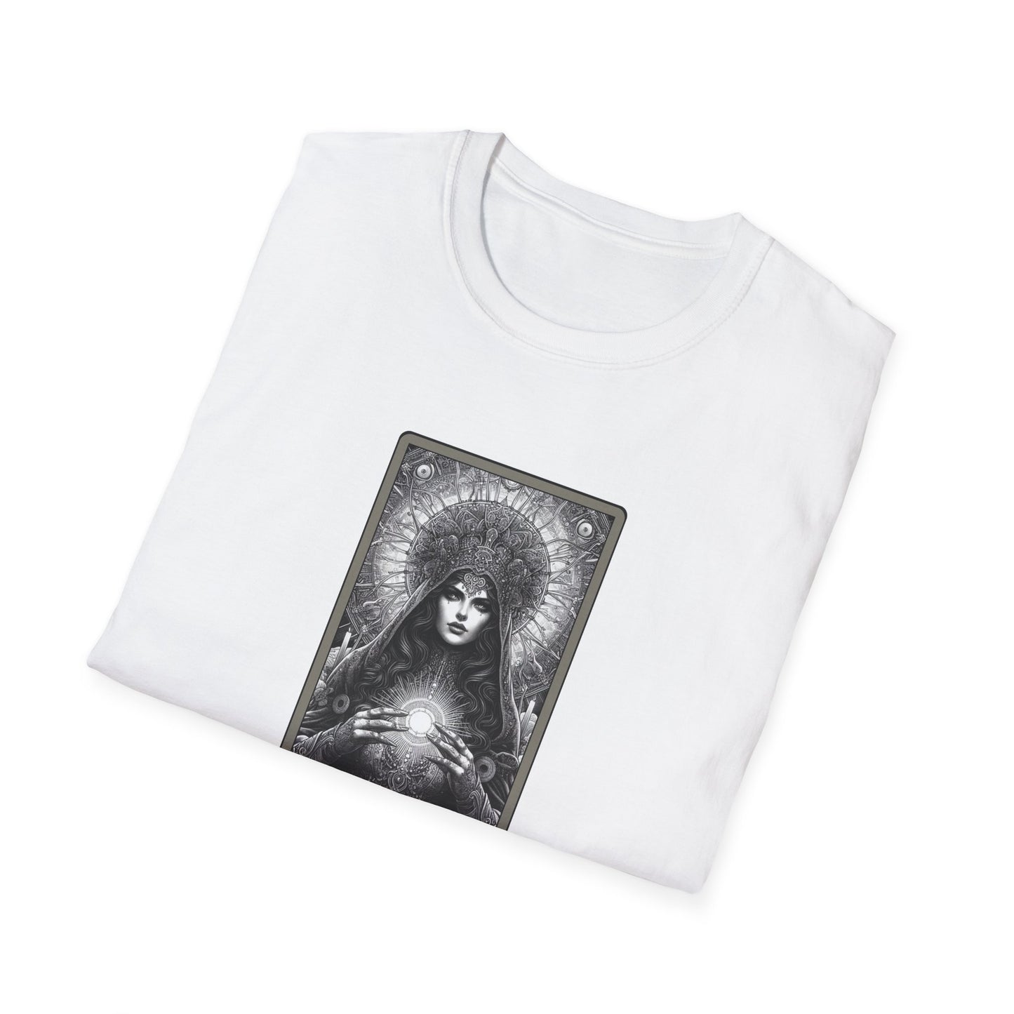"The High Priestess" Tarot Card Graphic T-Shirt