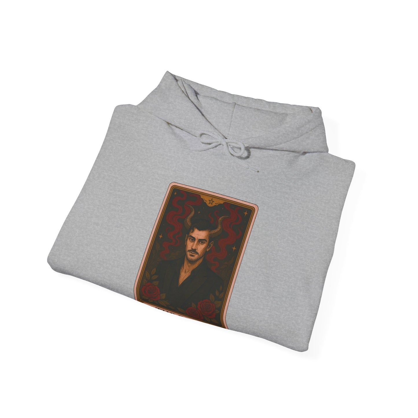 Mock Tarot Card "The Devil" (It's just a man...) Hoodie