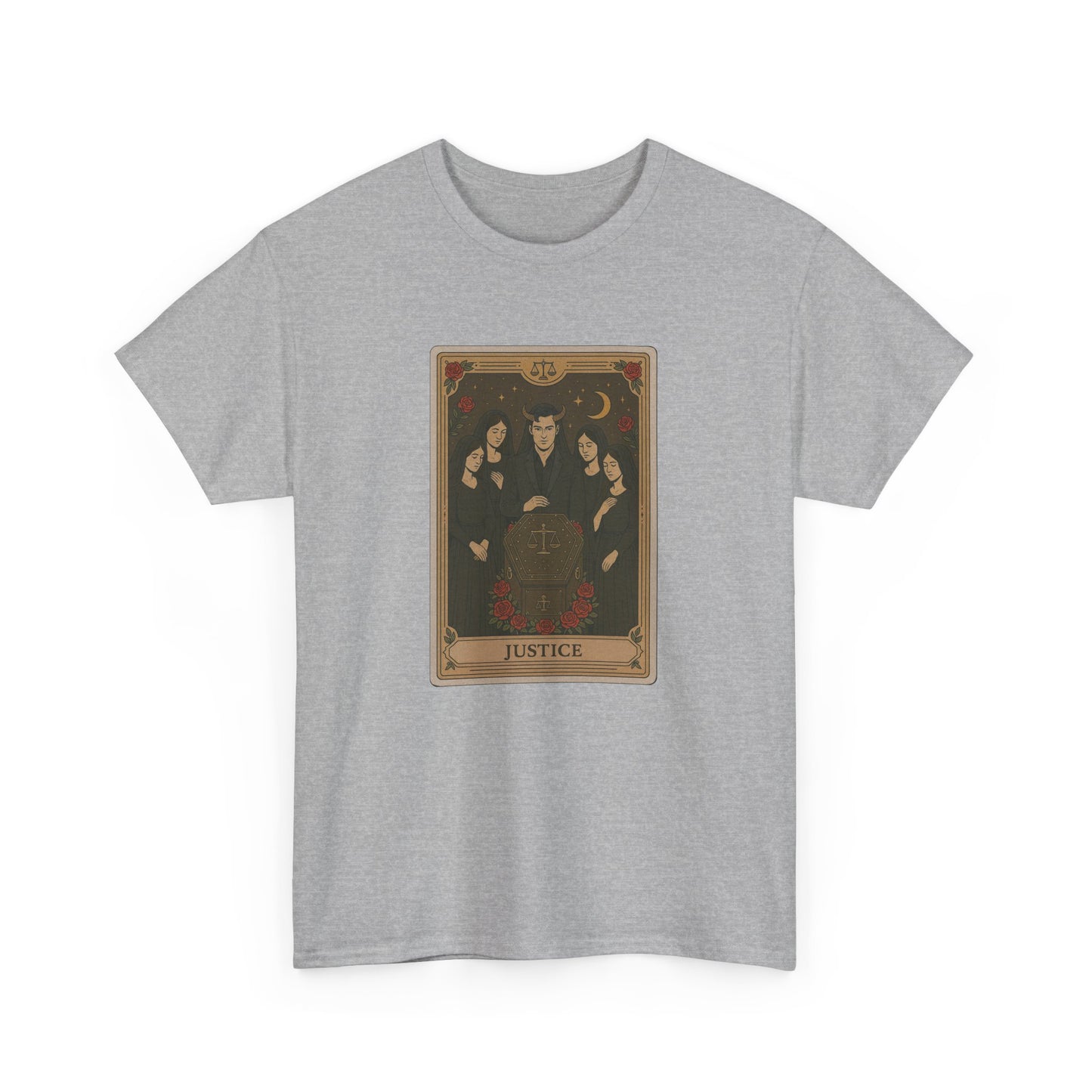 Mock Tarot Card "Justice" Unisex T-Shirt