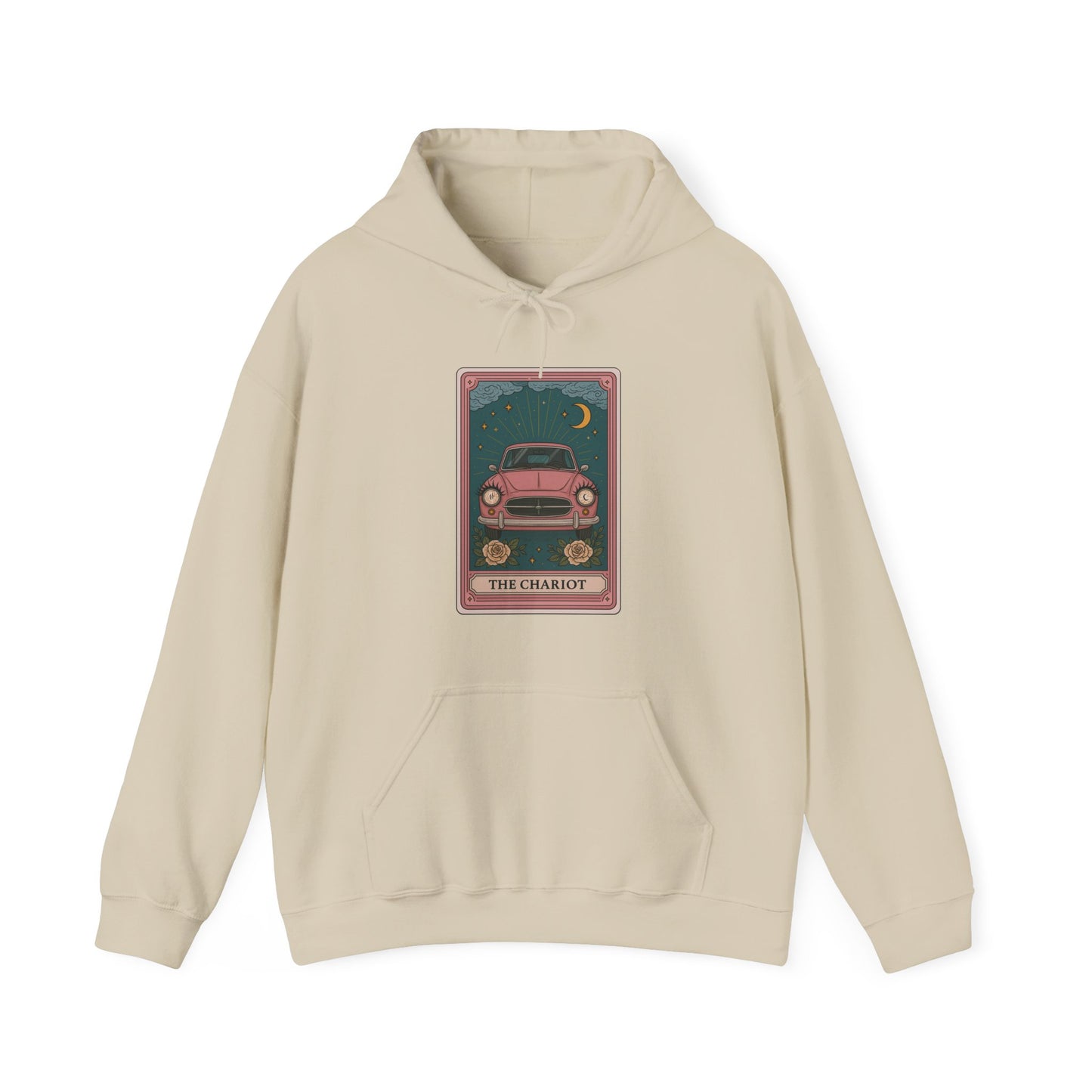 Mock Tarot Card "The Chariot" Fiat 500 Unisex T-Shirt