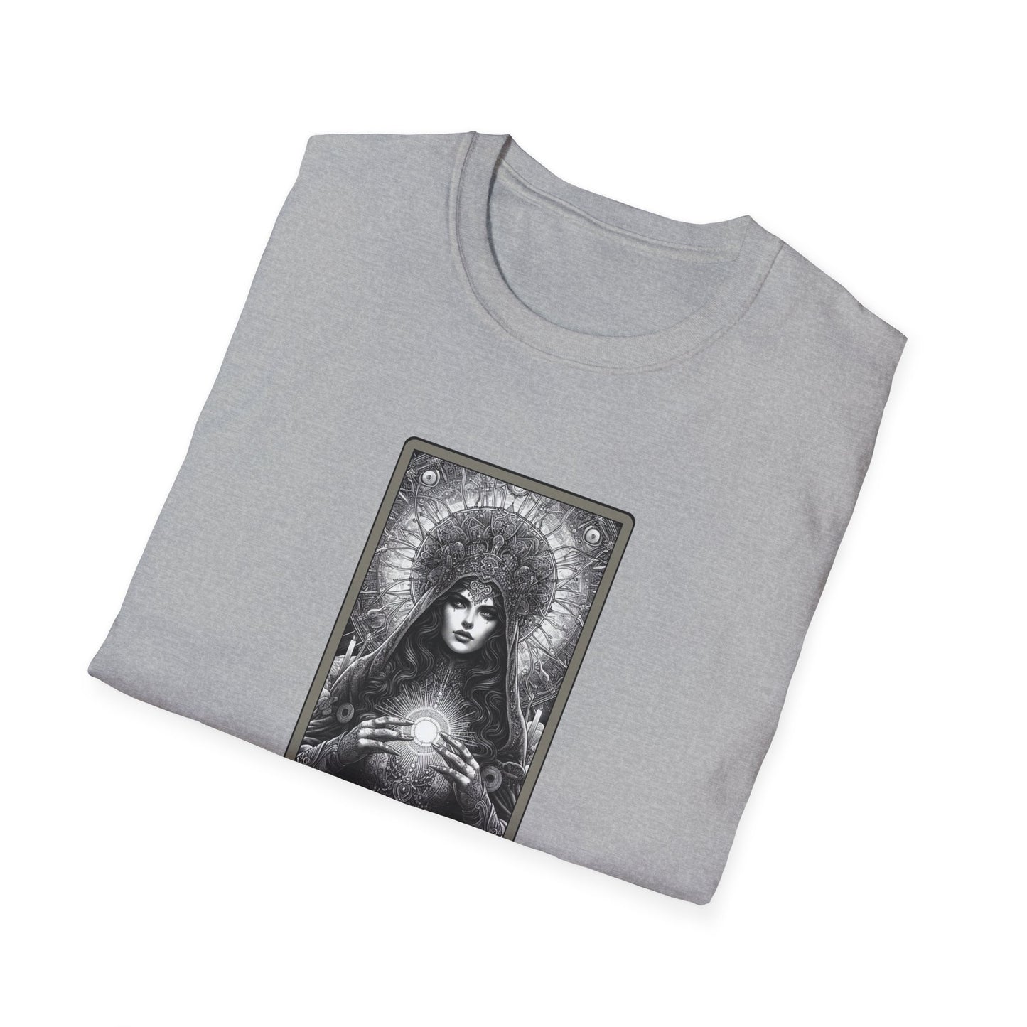 "The High Priestess" Tarot Card Graphic T-Shirt