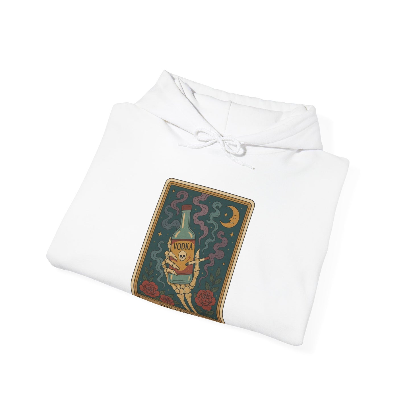 Mock Tarot Card "The Coping Mechanism" Hoodie