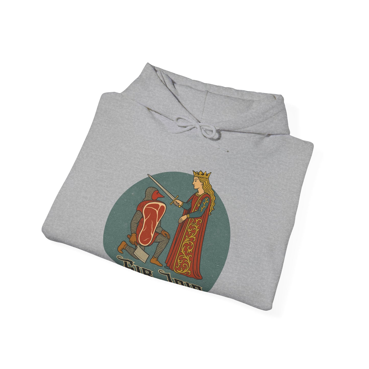 Sir Loin Parody Medieval Hoodie