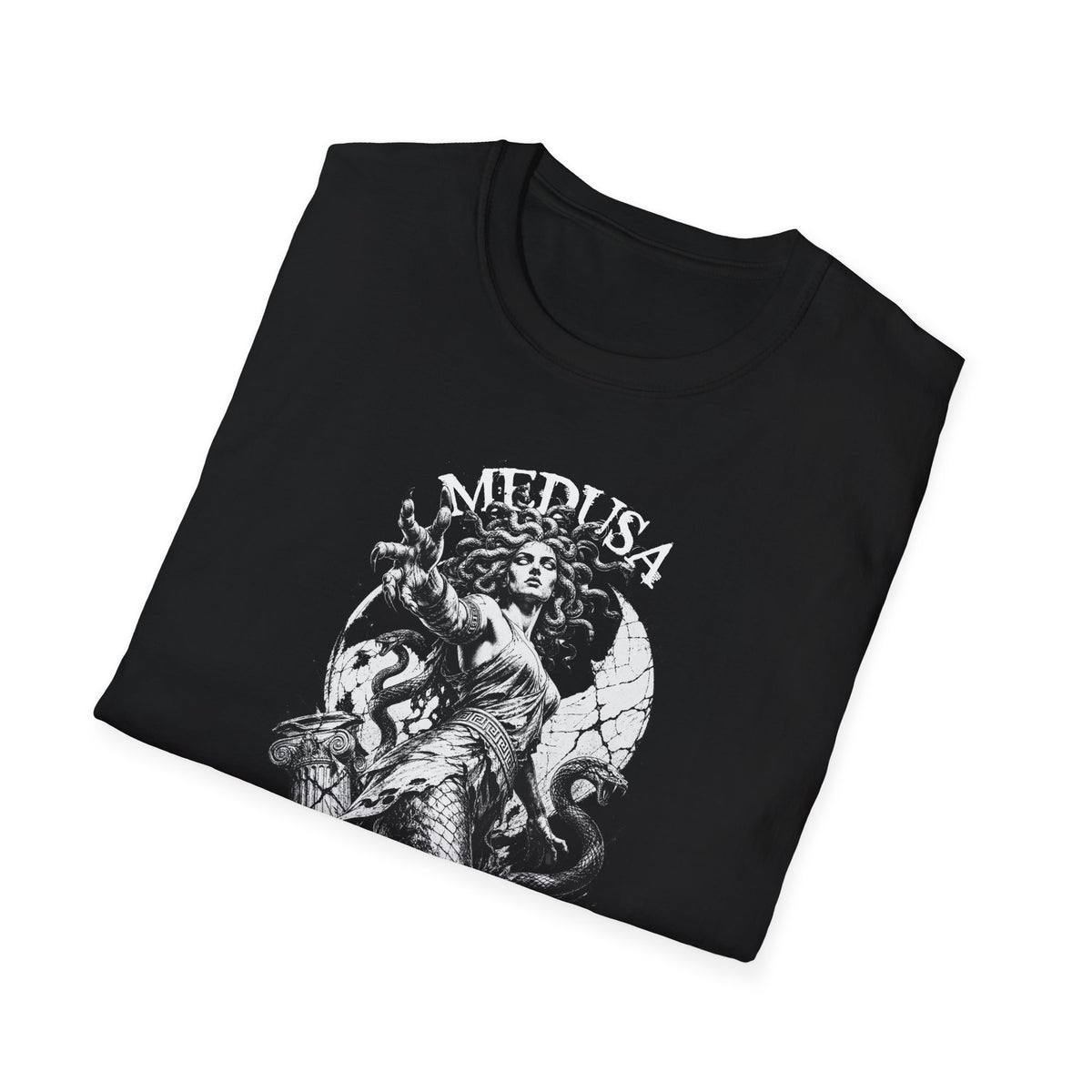 Medusa Illustrated T-Shirt (Front)