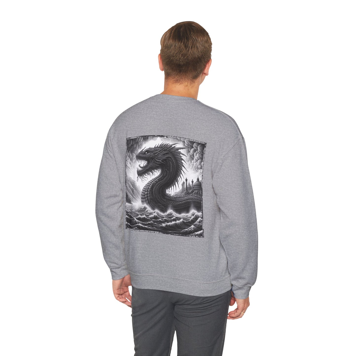 Greek Leviathan Crewneck Sweatshirt