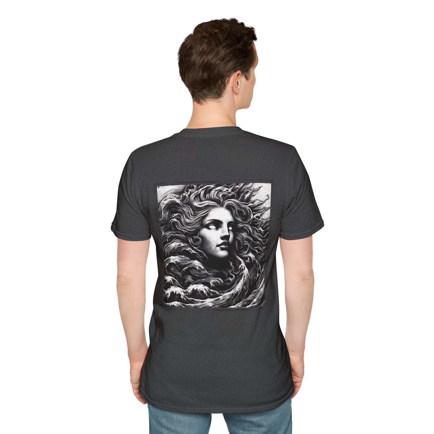 Greek Siren Graphic T-Shirt