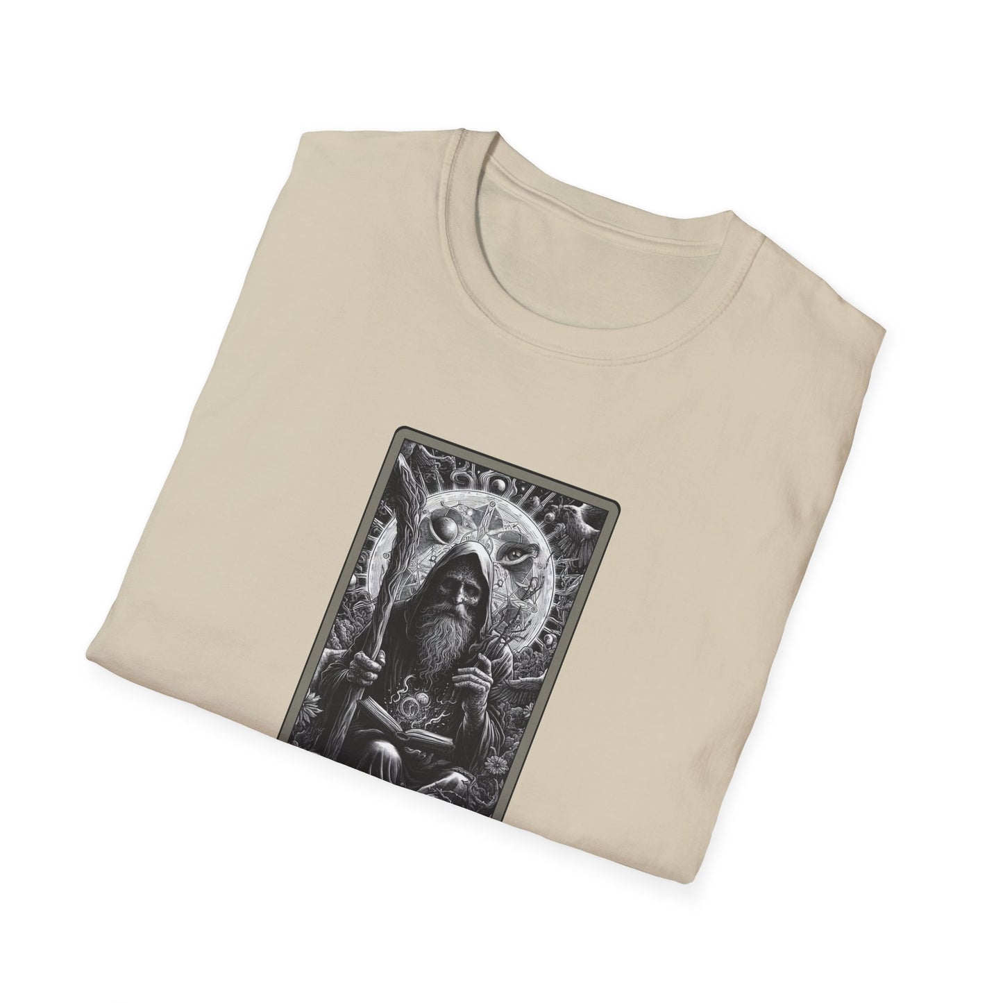 "The Hermit" Tarot Card Graphic T-Shirt