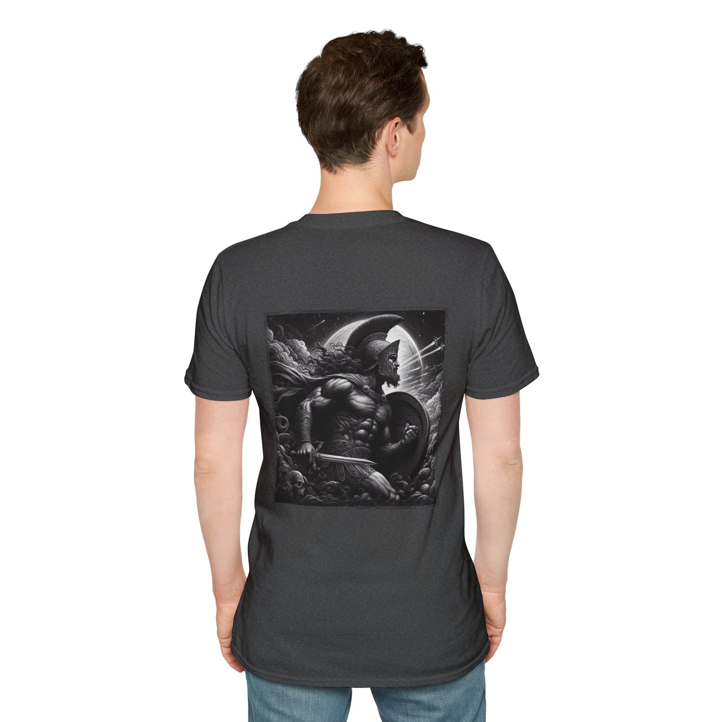 Greek Achilles Graphic T-Shirt
