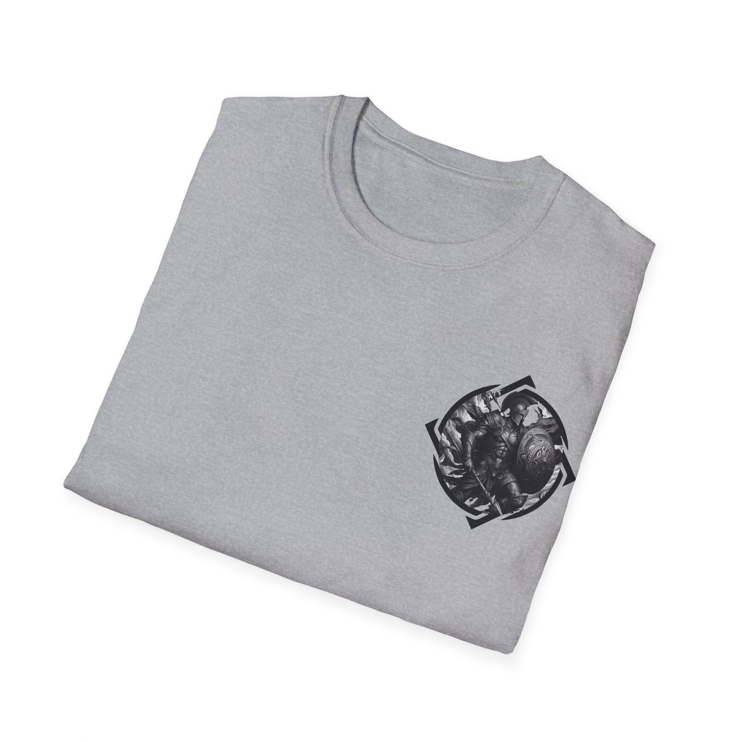 Greek Aries Warrior Graphic T-Shirt