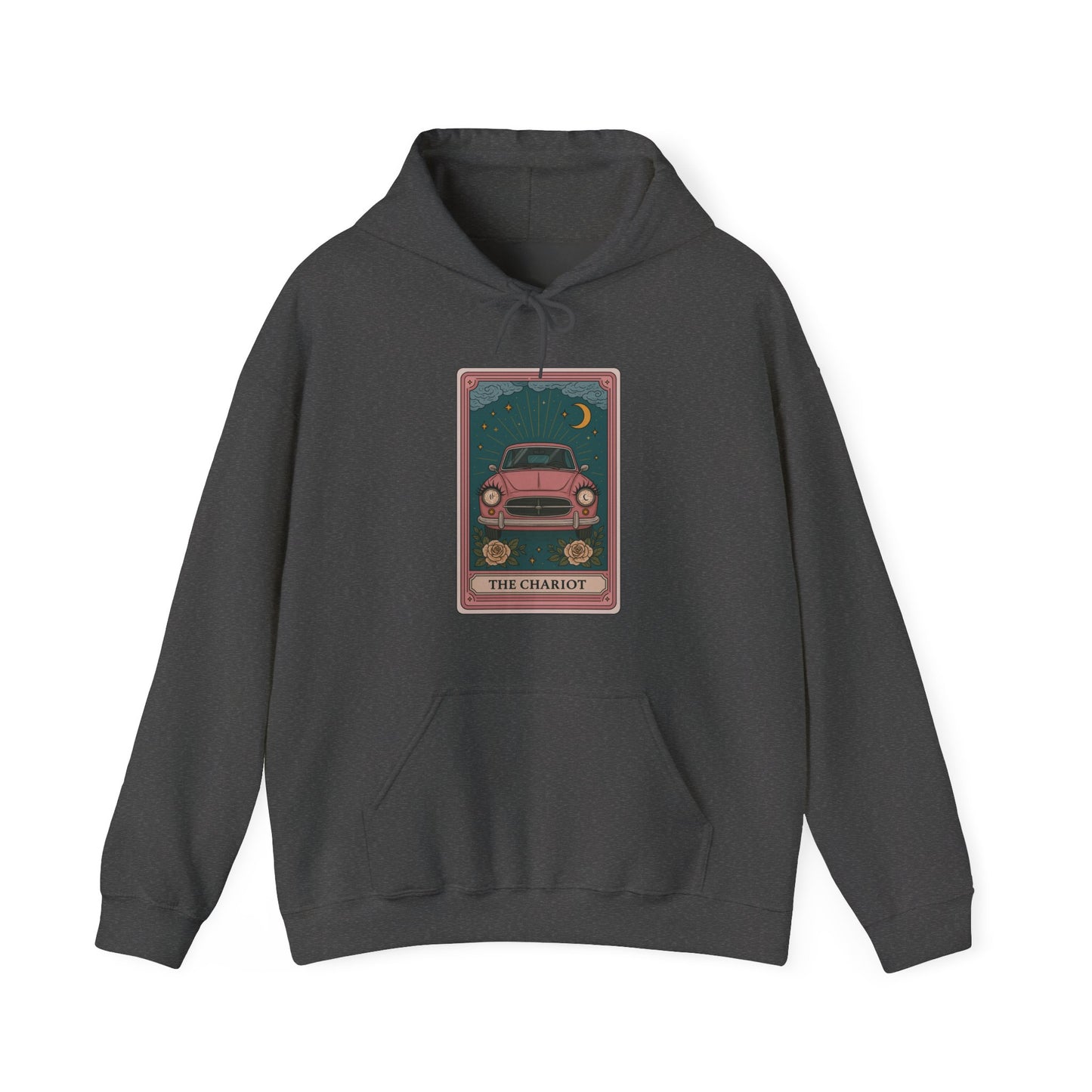 Mock Tarot Card "The Chariot" Fiat 500 Unisex T-Shirt