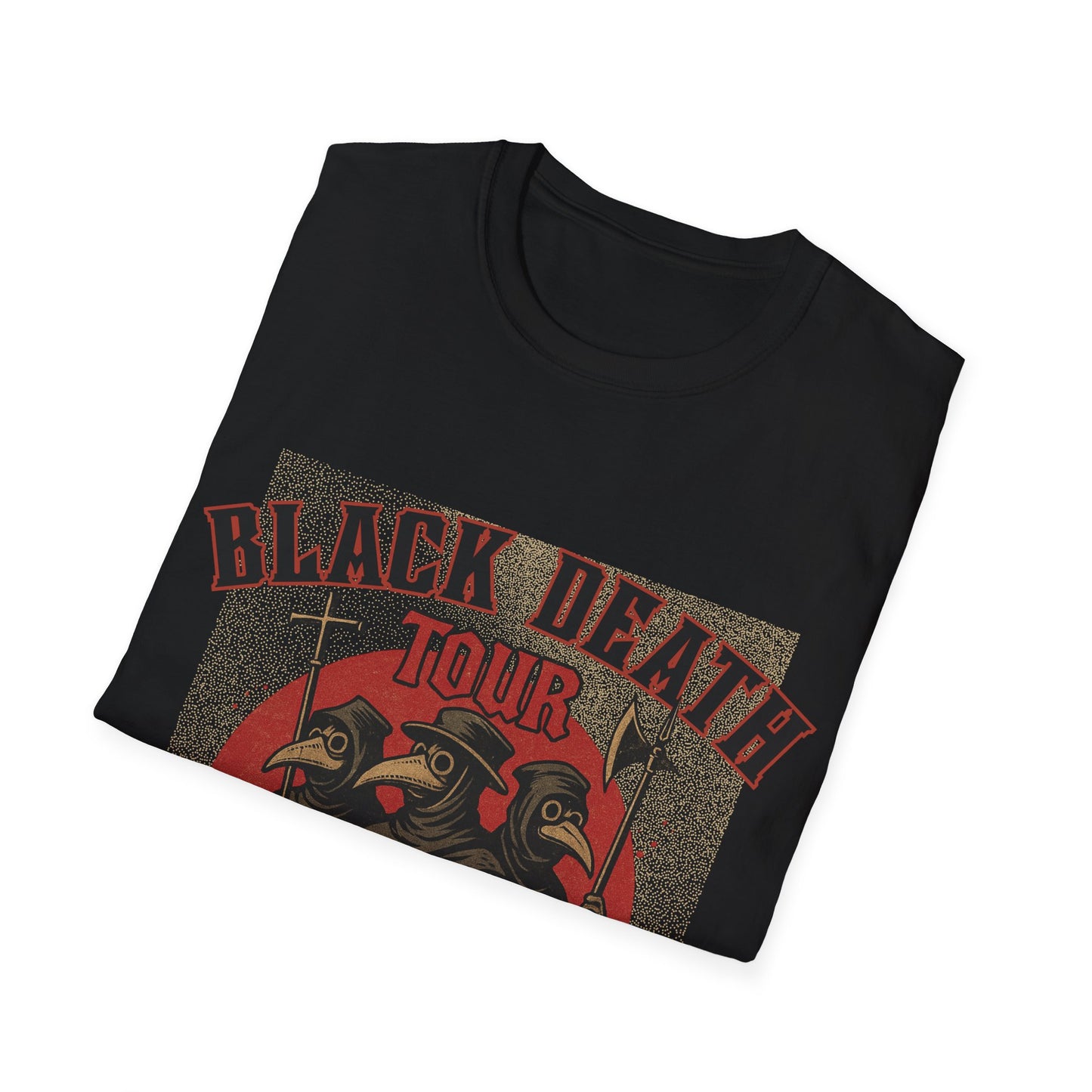 Black Death Tour Medieval Parody T-Shirt