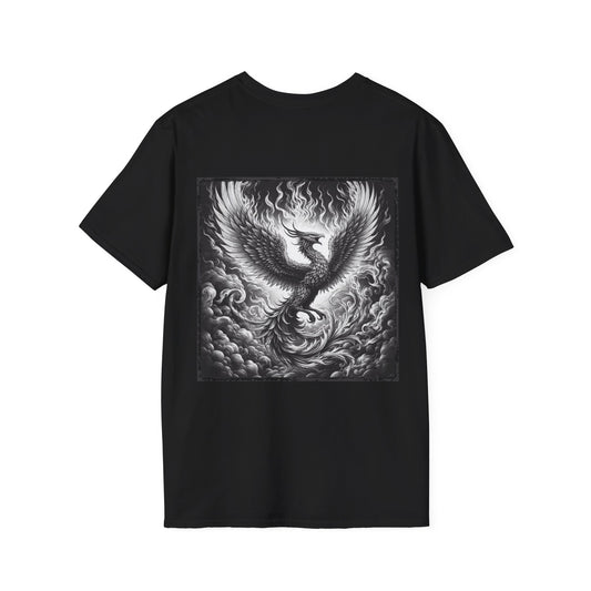 Greek Phoenix Graphic T-Shirt