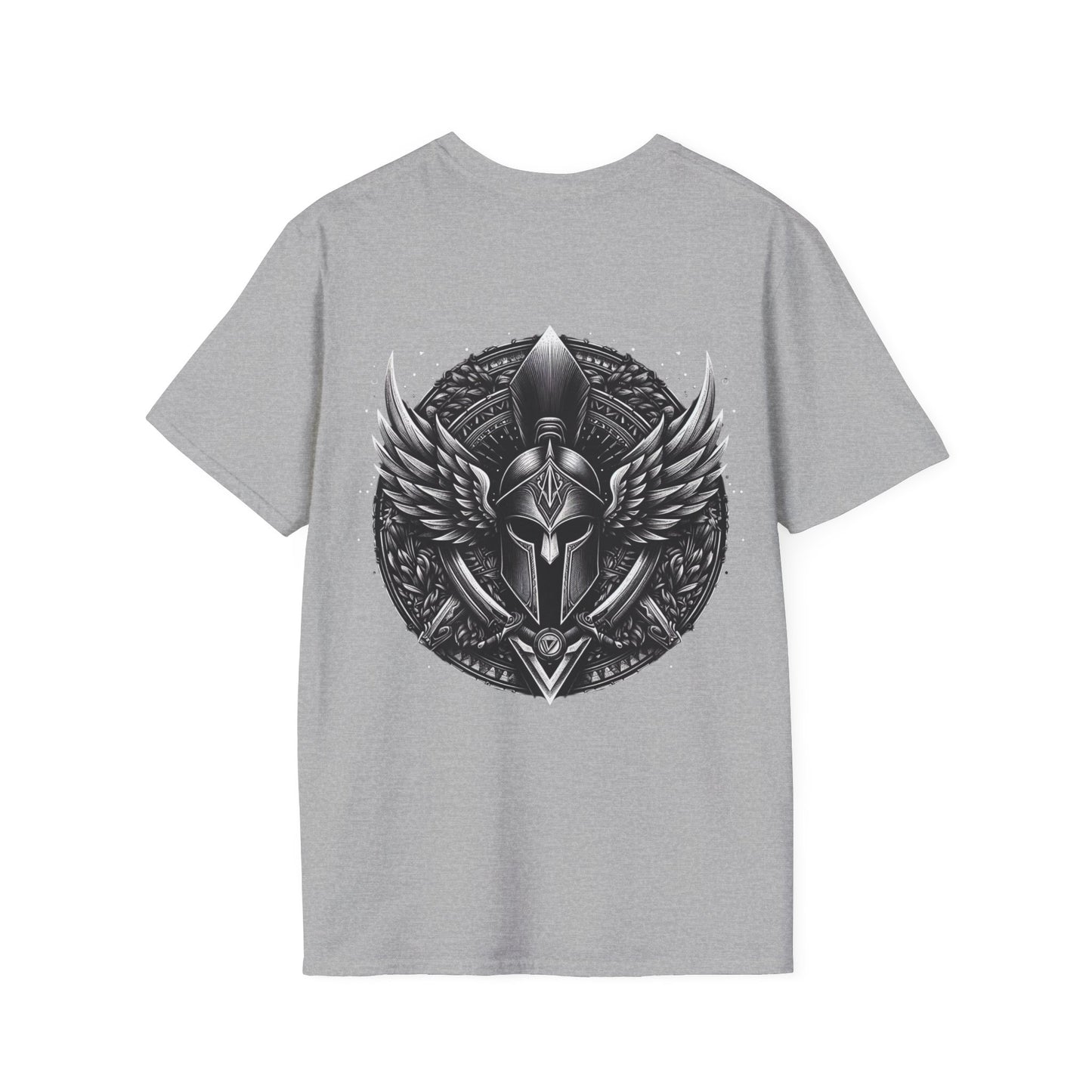 Greek Spartan Symbol Graphic T-Shirt