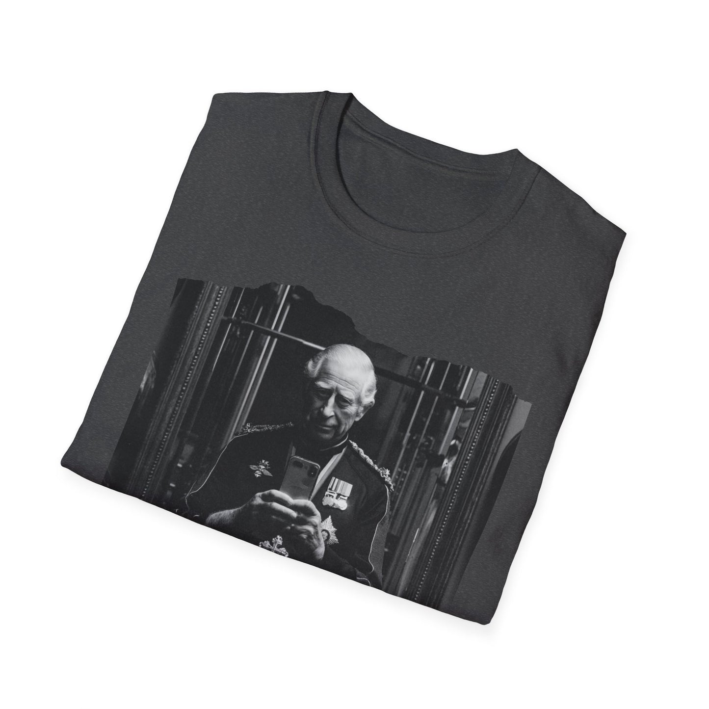 King Charles Mirror Selfie T-Shirt