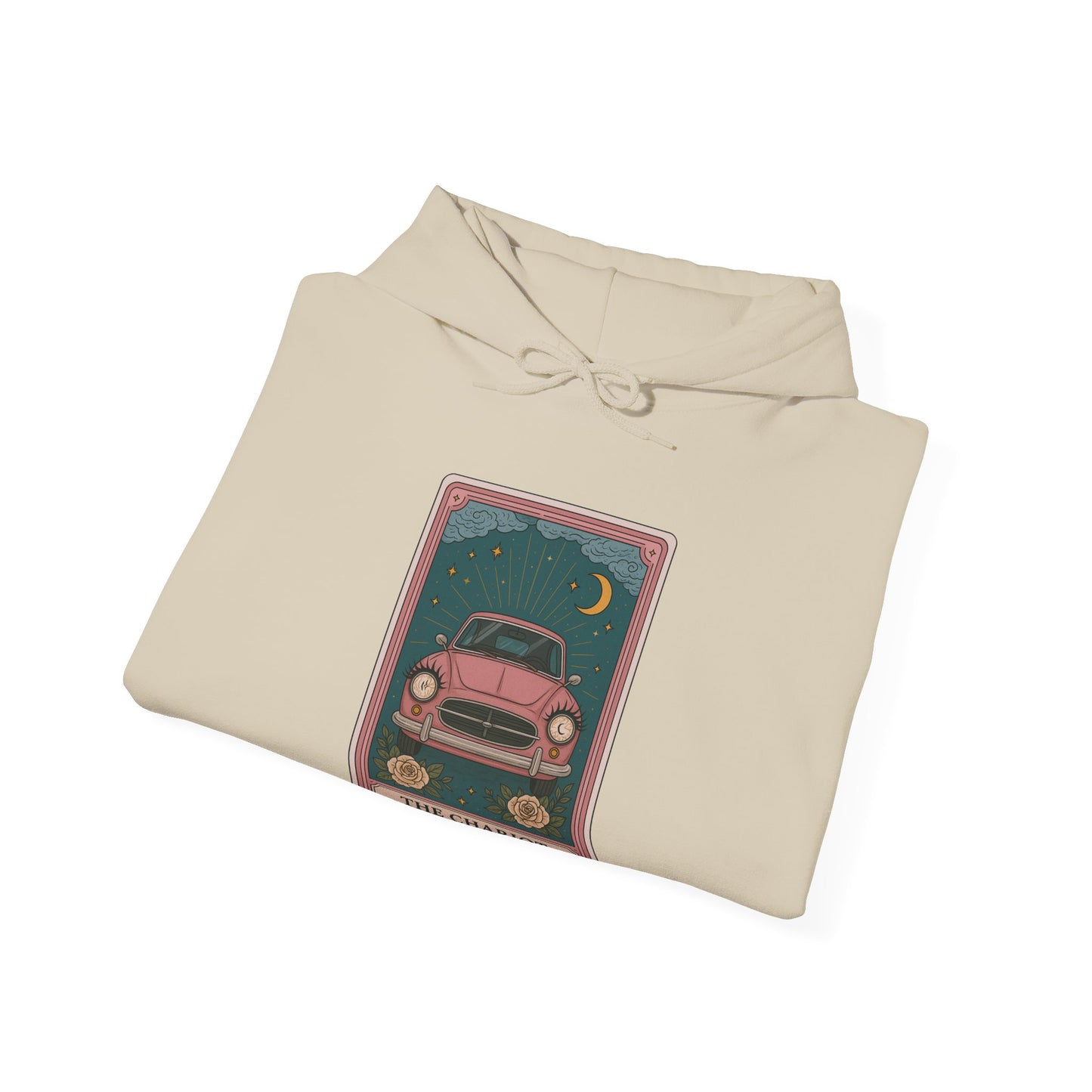 Mock Tarot Card "The Chariot" Fiat 500 Unisex T-Shirt
