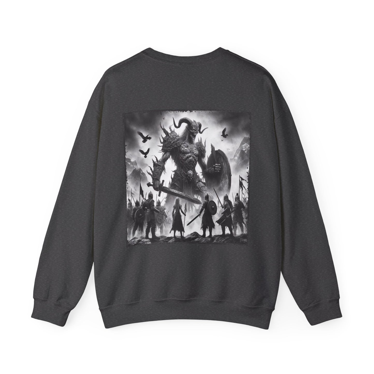 Norse Mythology Einherjar Scenic Sweatshirt