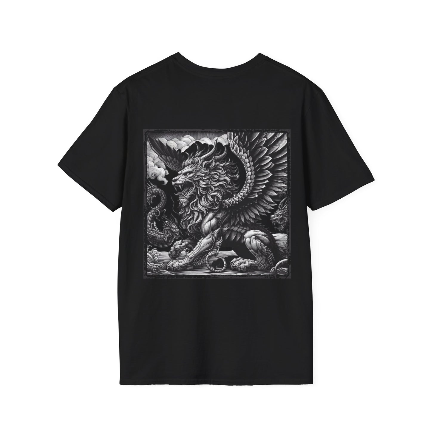 Greek Manticore Graphic T-Shirt