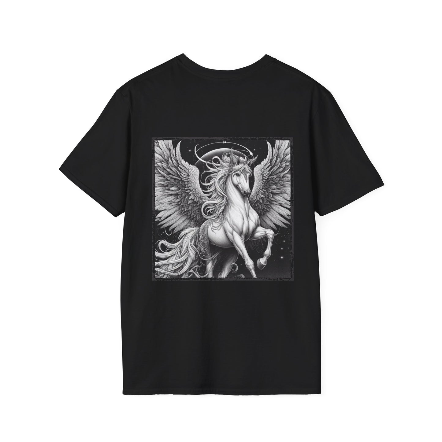 Greek Pegasus Graphic T-Shirt