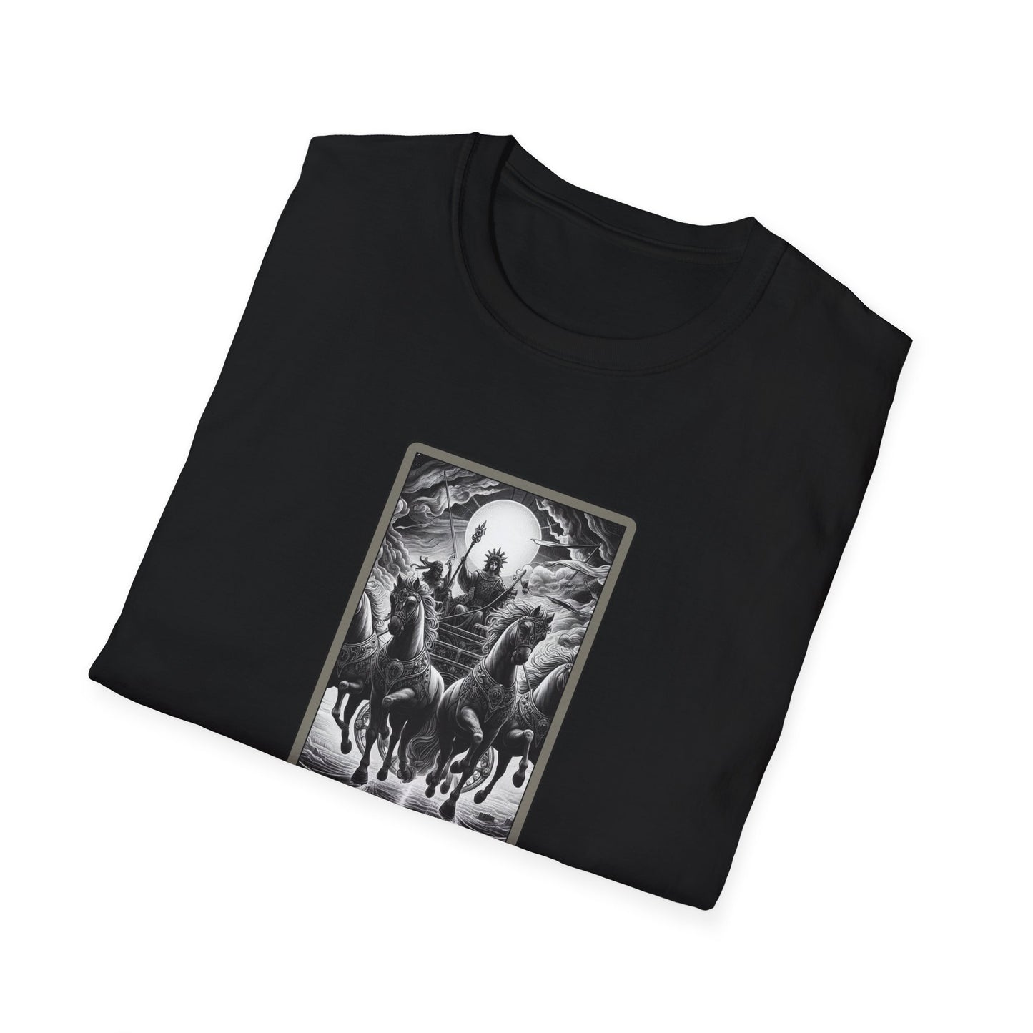"The Chariot" Tarot Card Graphic T-Shirt