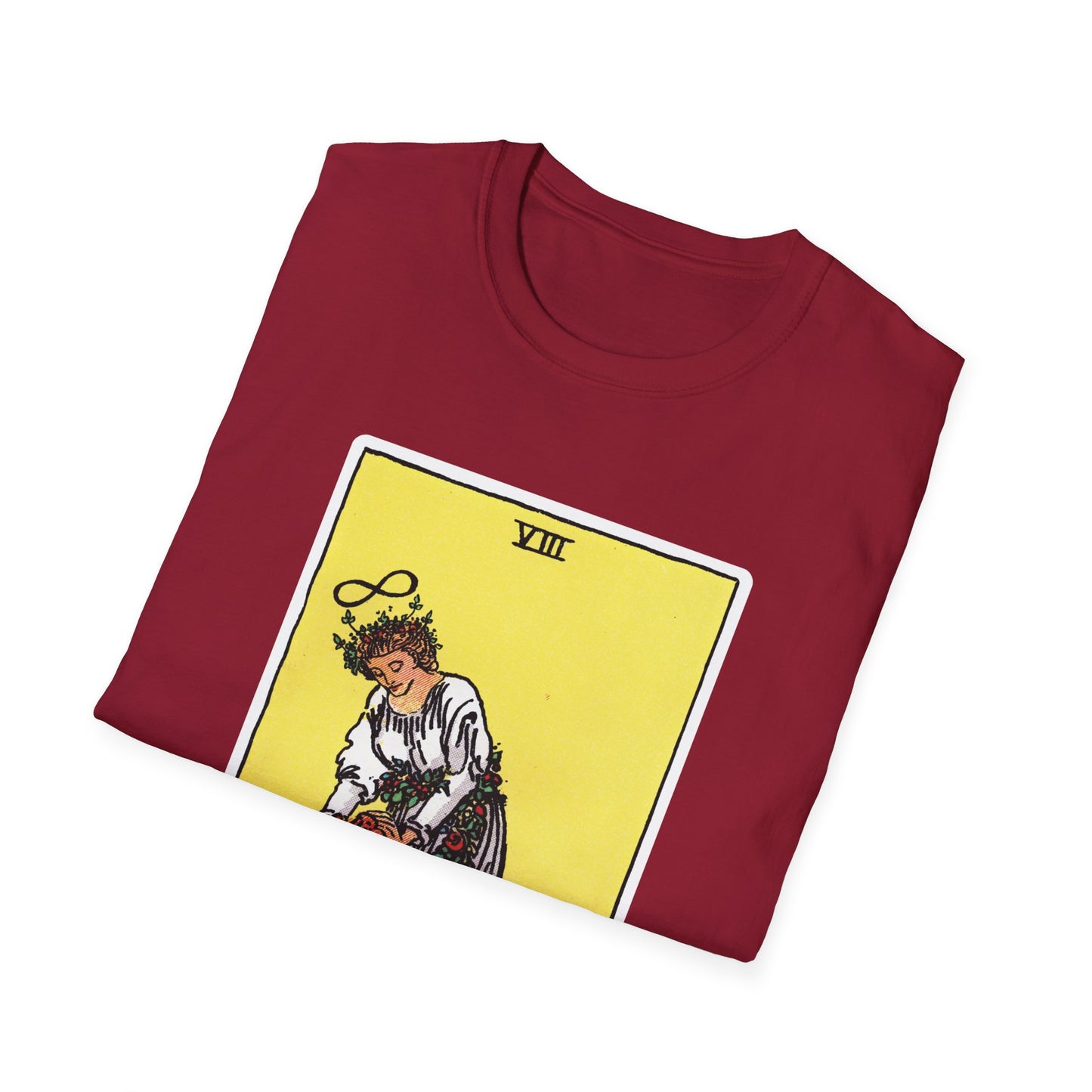 Stärke Tarotkarten-T-Shirt