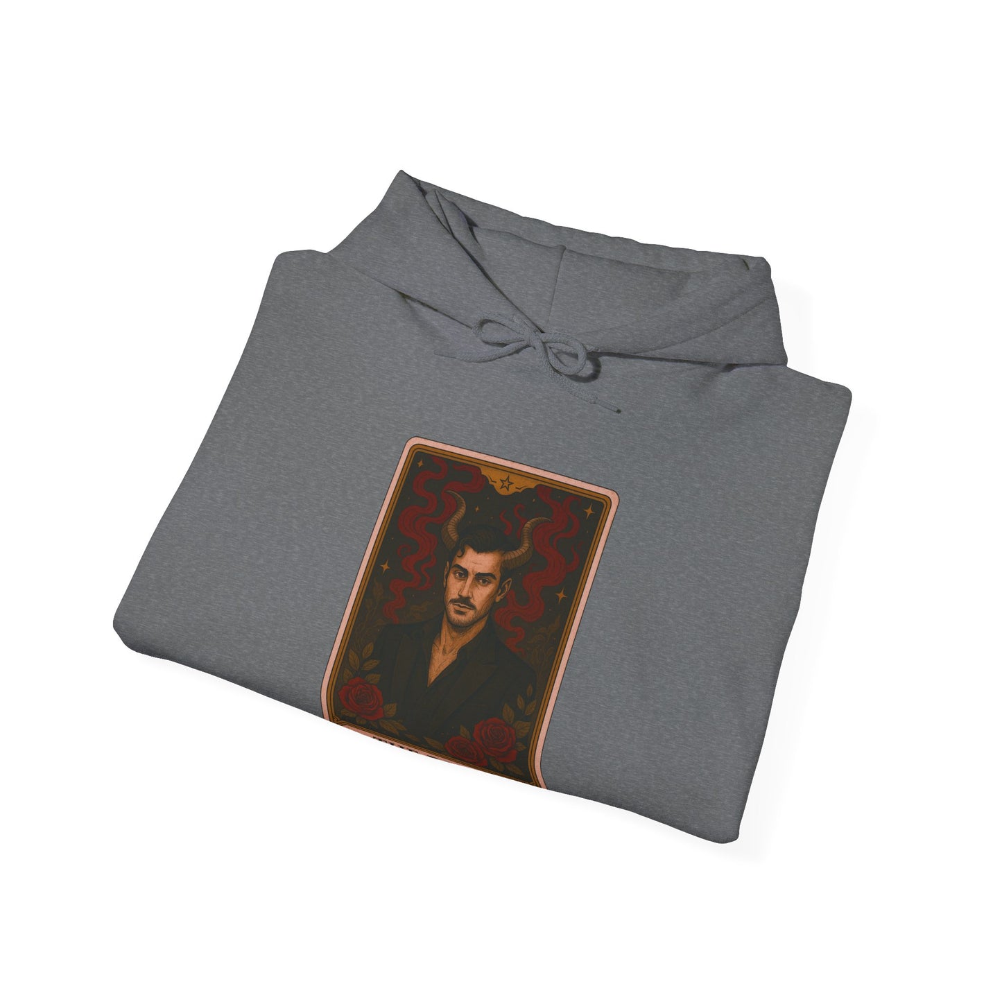 Mock Tarot Card "The Devil" (It's just a man...) Hoodie