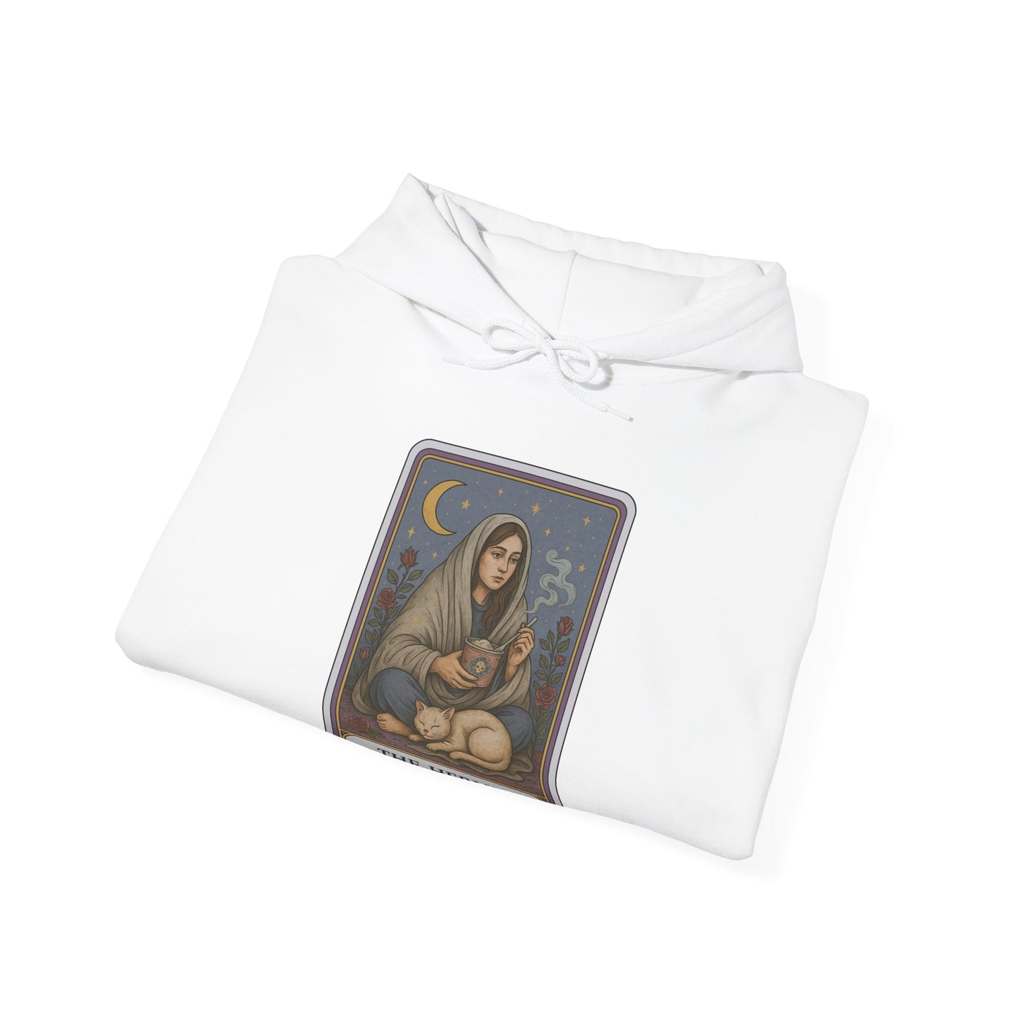 Mock Tarot Card "The Hermit" Hoodie