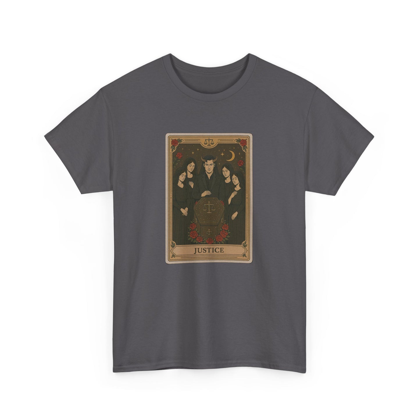 Mock Tarot Card "Justice" Unisex T-Shirt