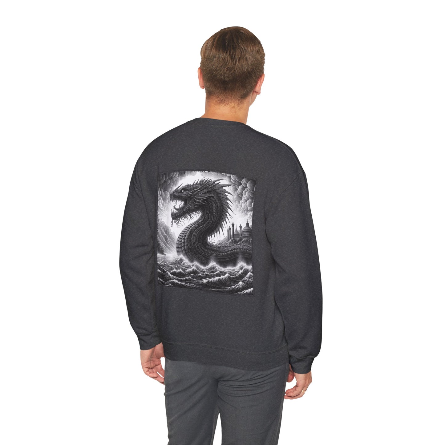 Greek Leviathan Crewneck Sweatshirt