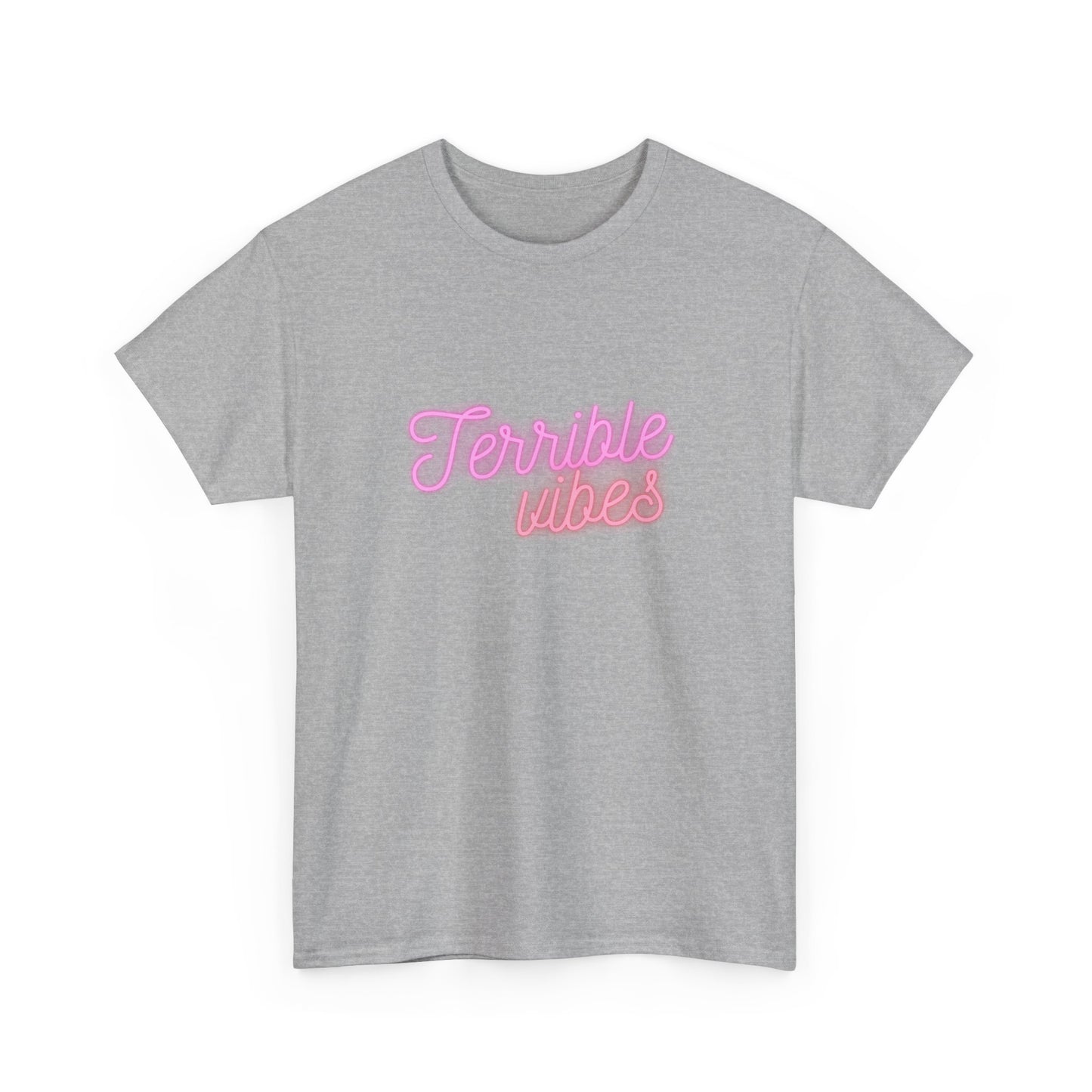 Neon Terrible Vibes Unisex T-Shirt