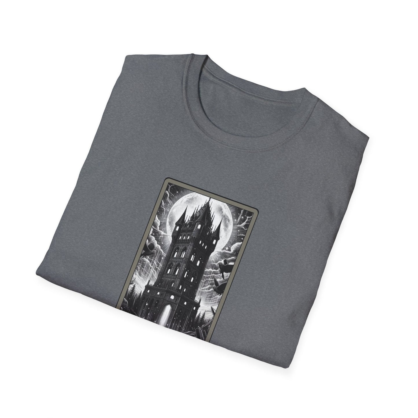 "The Tower" Tarot Card Graphic T-Shirt