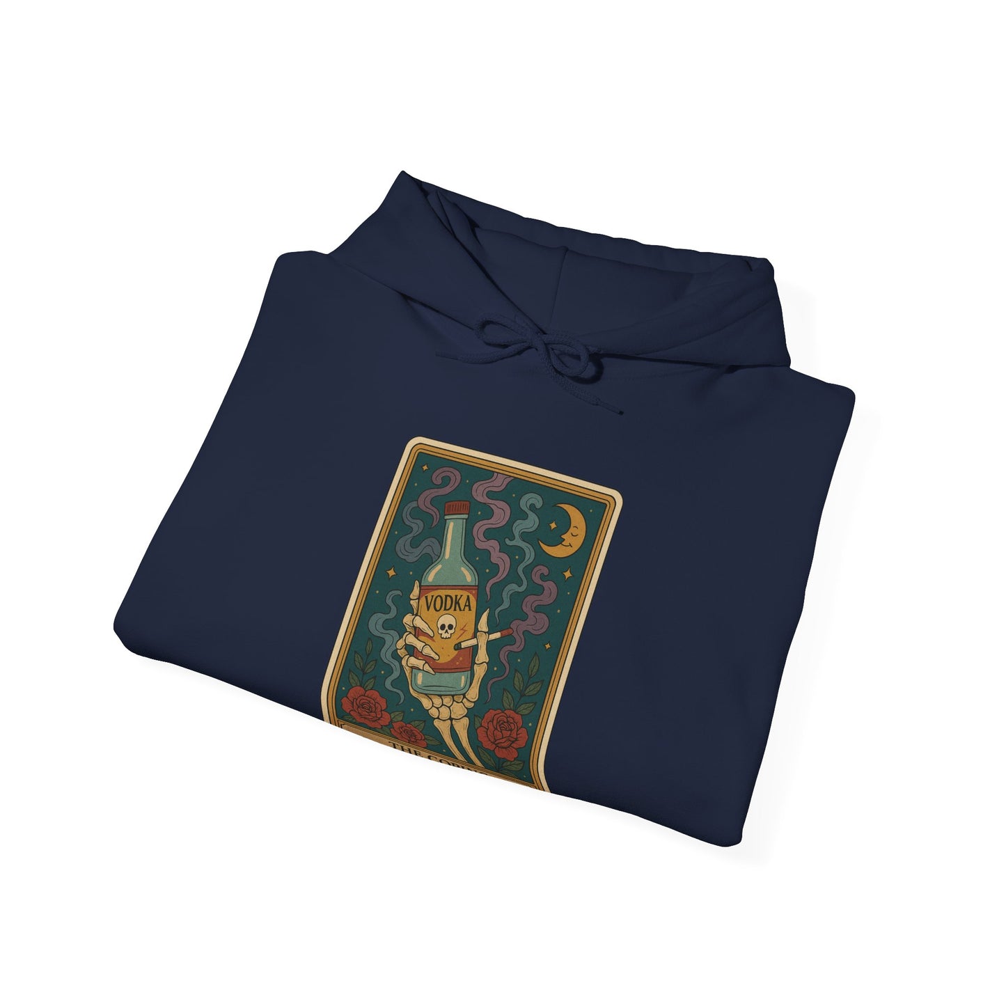 Mock Tarot Card "The Coping Mechanism" Hoodie