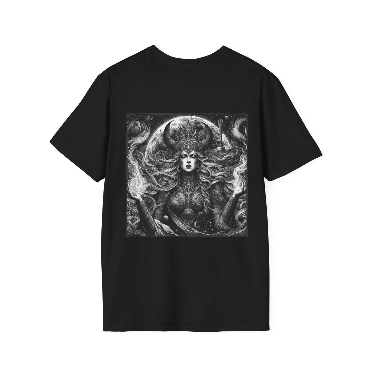 Nordic Freyja Portrait T-Shirt