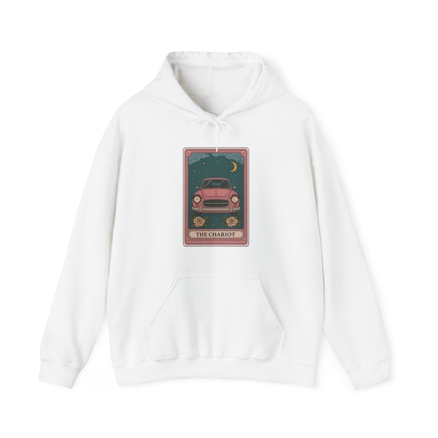 Mock Tarot Card "The Chariot" Fiat 500 Unisex T-Shirt