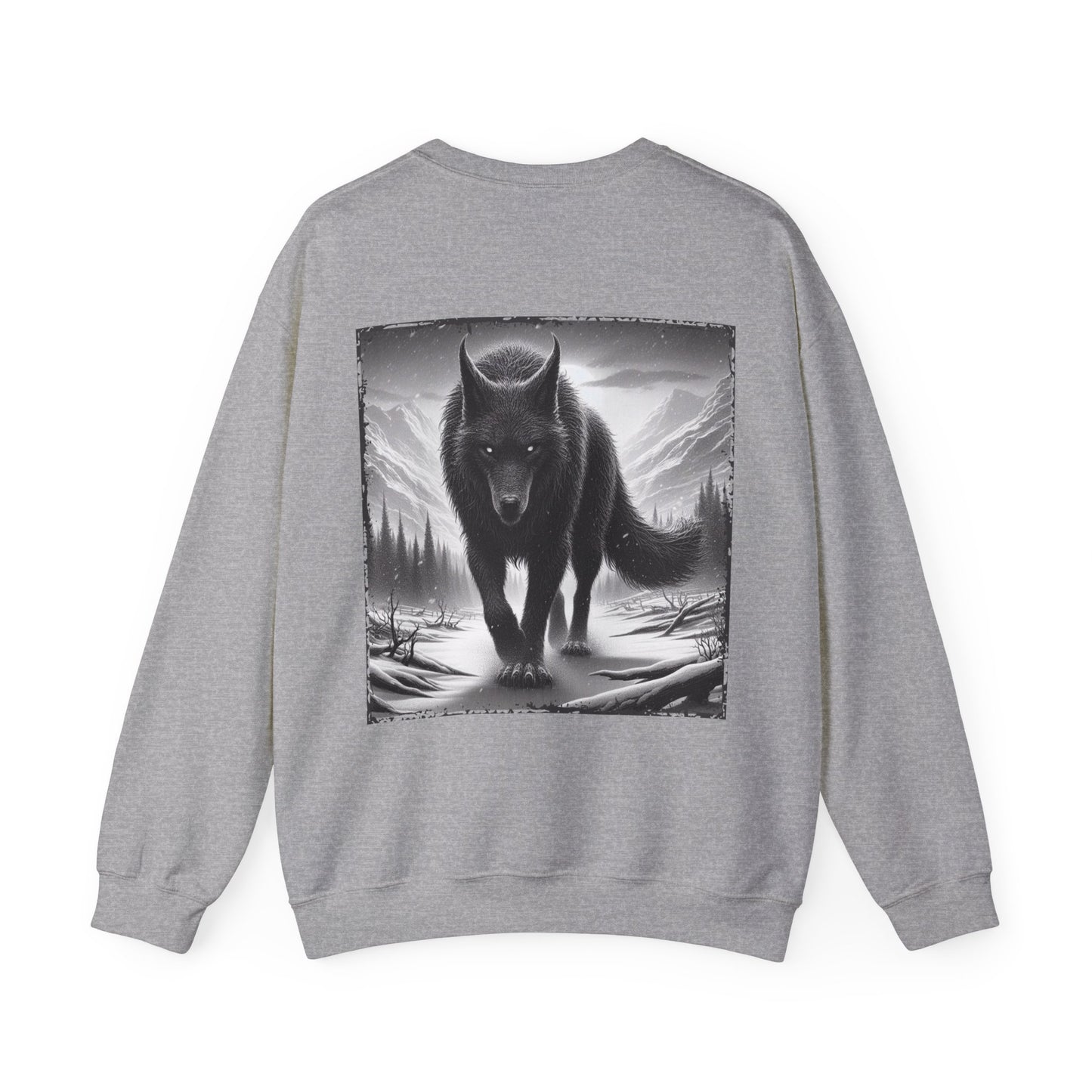 Nordic Fenrir Portrait Sweatshirt
