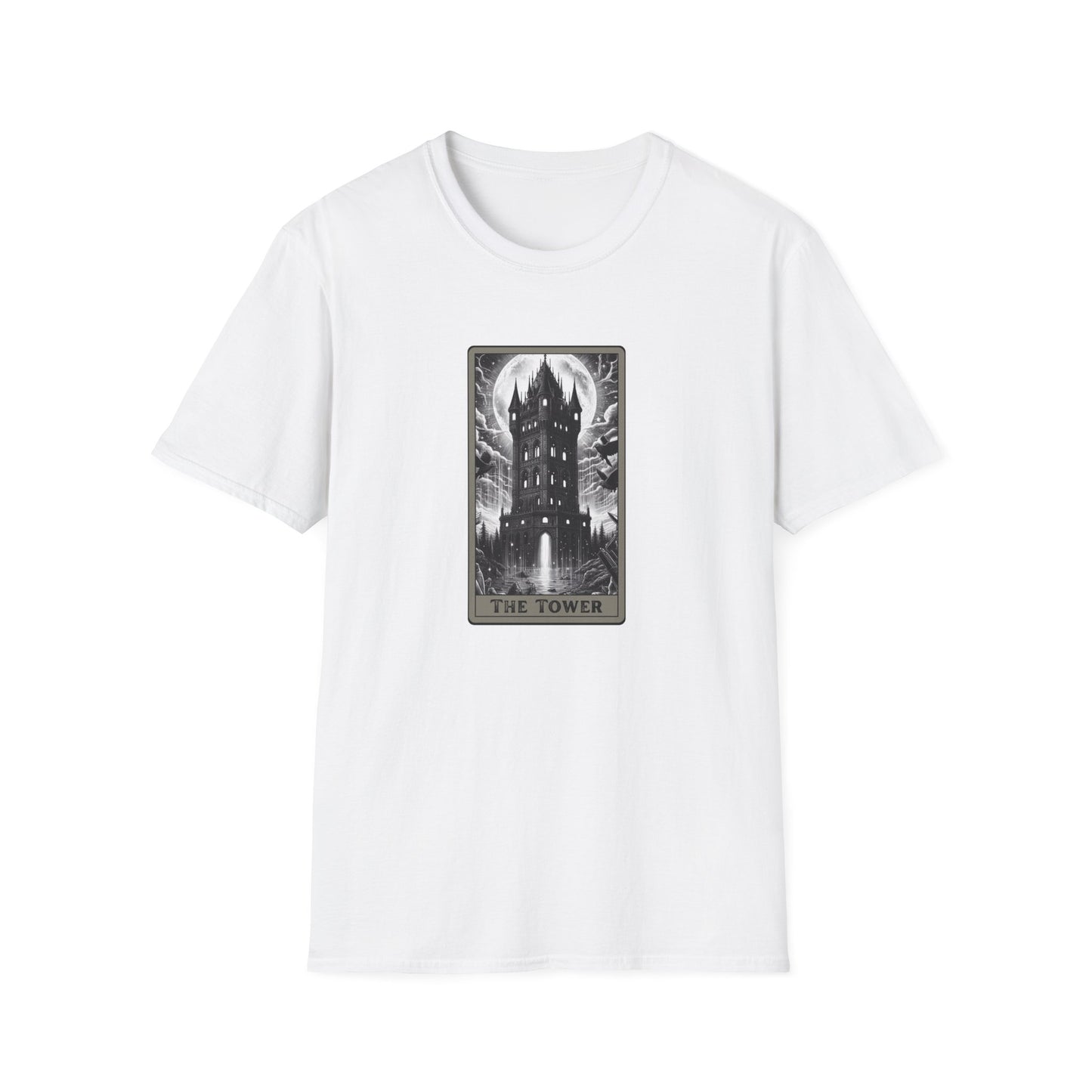"The Tower" Tarot Card Graphic T-Shirt
