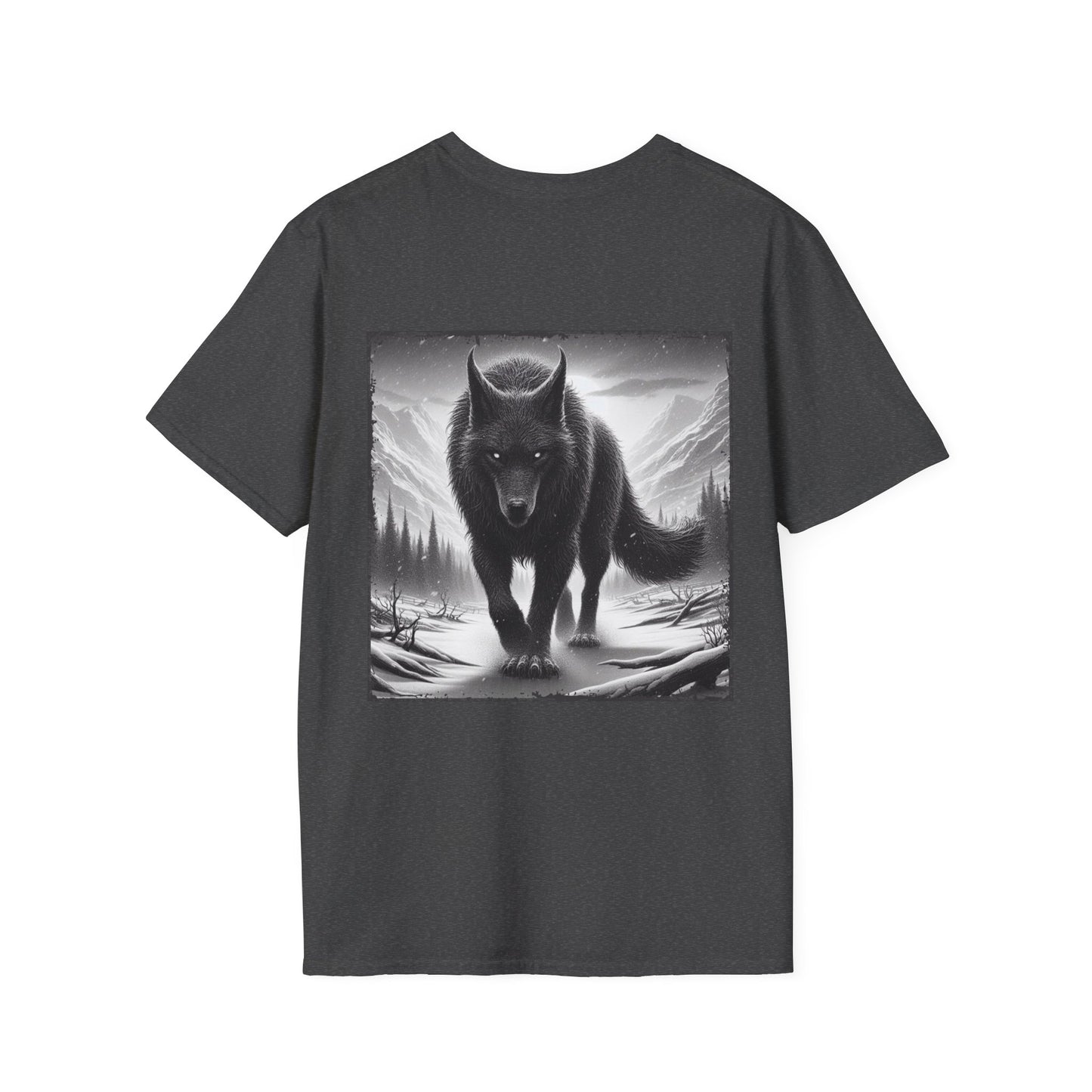 Nordic Fenrir Portrait T-Shirt