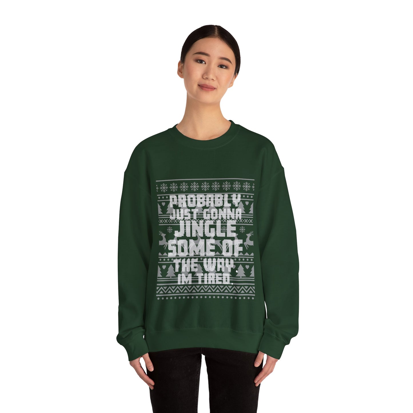 Probably Just Gonna Jingle Some Of The Way Christmas Jumper