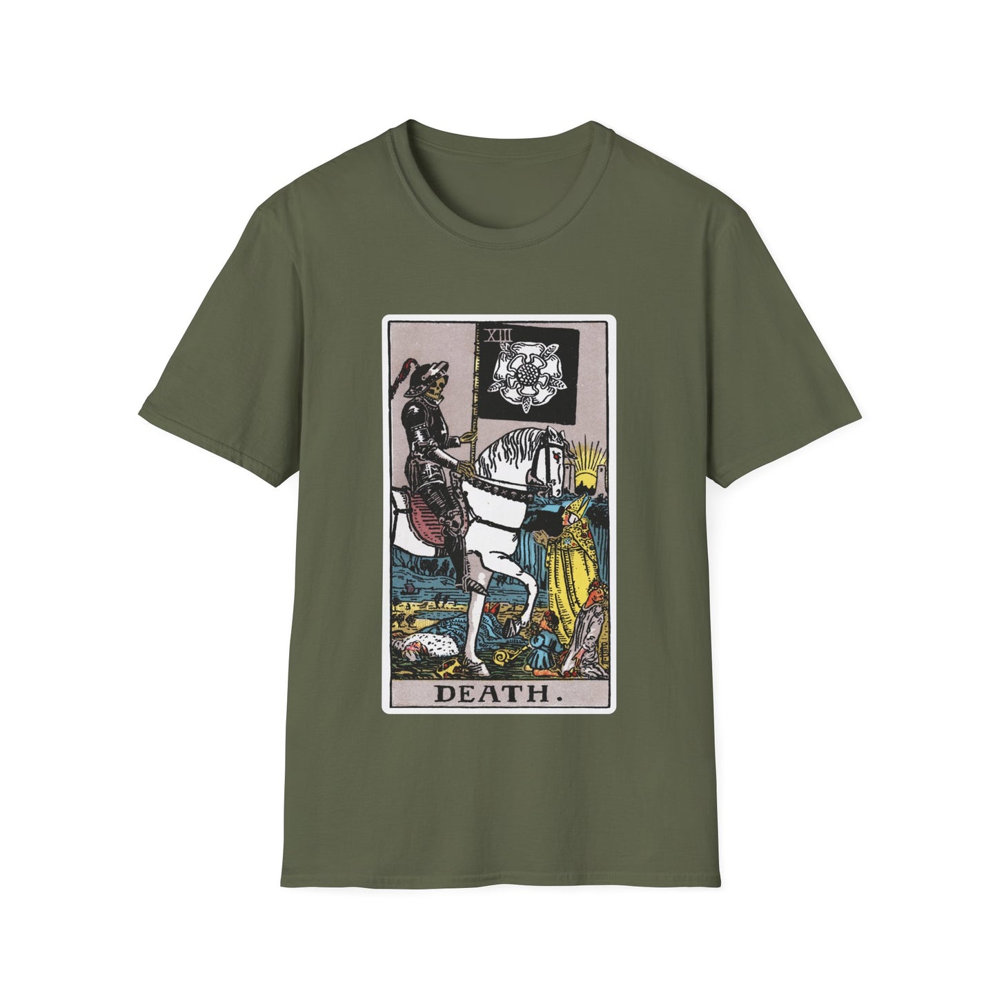 Camiseta de la Carta del Tarot de la Muerte