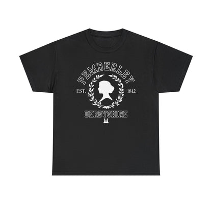 Pride and Prejudice Pemberley Varsity T-Shirt