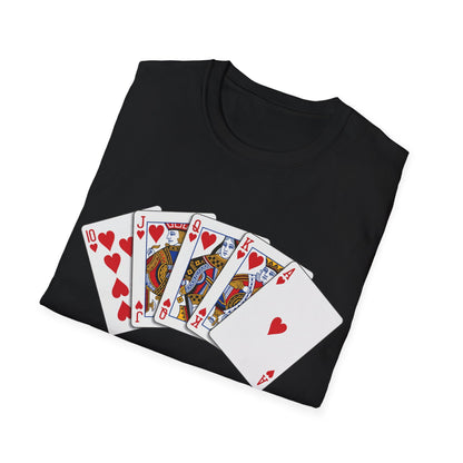 Hearts Royal Flush T‑Shirt