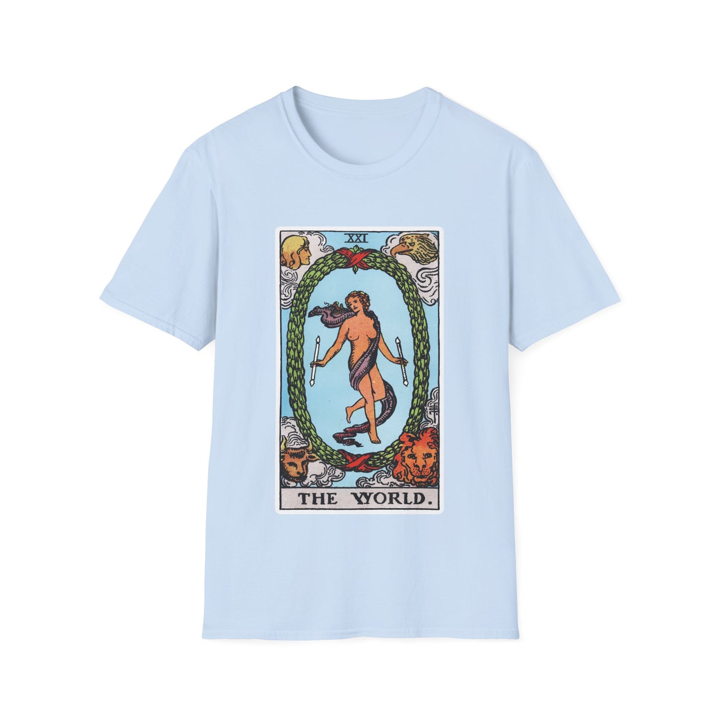Das Welt Tarotkarten T-Shirt