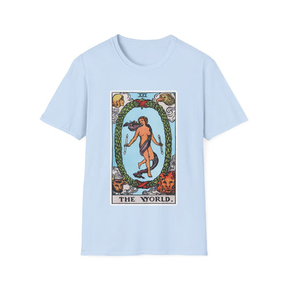 Das Welt Tarotkarten T-Shirt