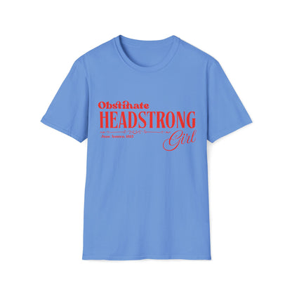Pride and Prejudice Obstinate Headstrong Girl T-Shirt